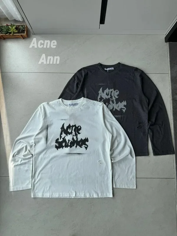 Acne Print T-Shirt Women Ver.A