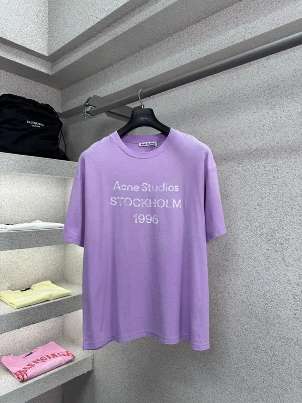 Acne Purple T-Shirt