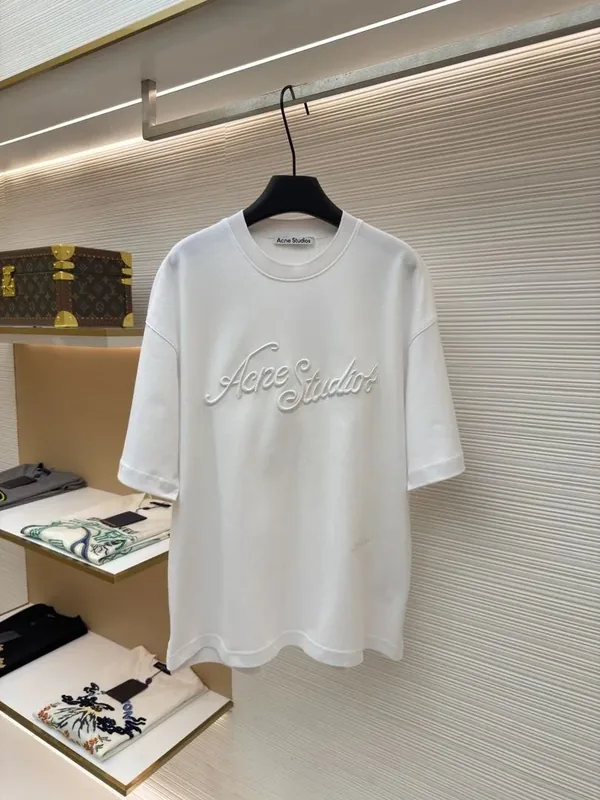 Acne White Polo Women