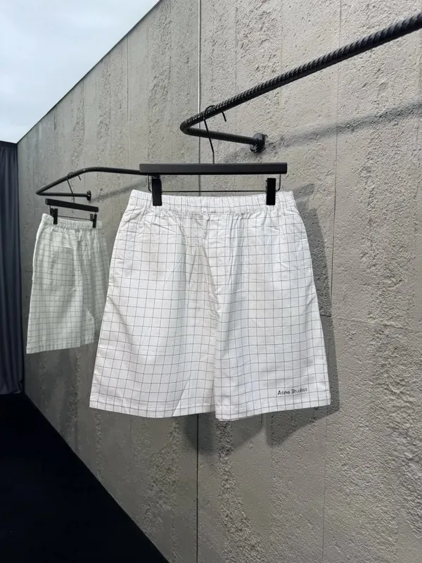 Acne White Shorts
