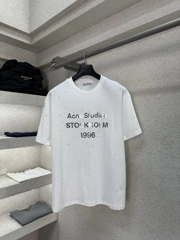 Acne White T-Shirt Ver.C