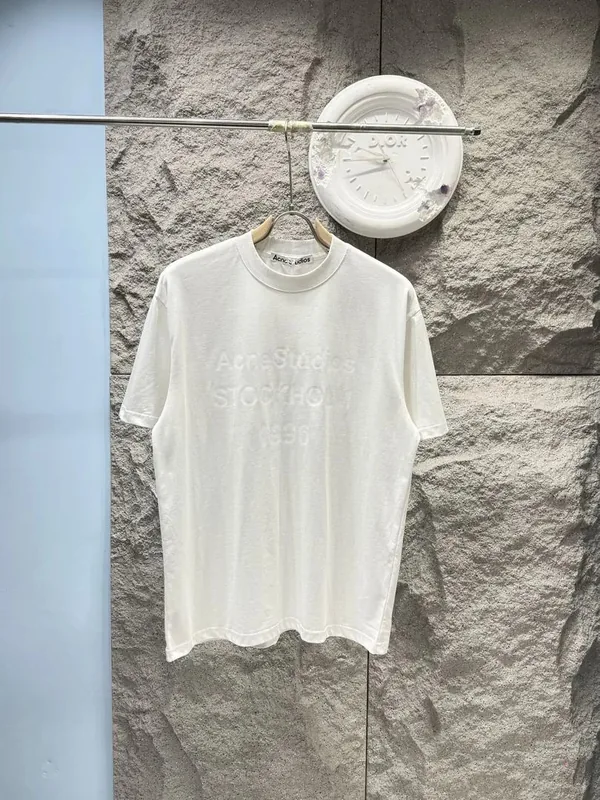 Acne White T-Shirt Women Ver.A
