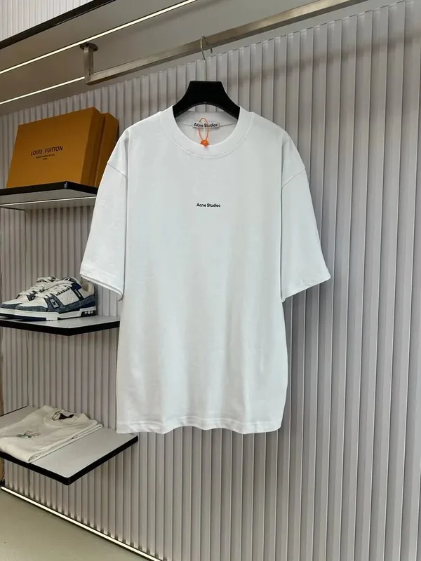 Acne White T-Shirt Women Ver.D