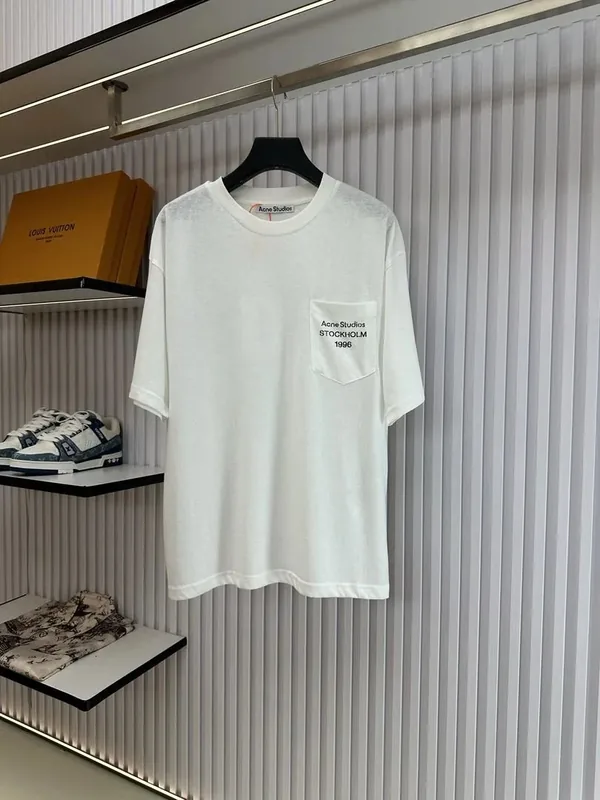 Acne White T-Shirt Women Ver.E