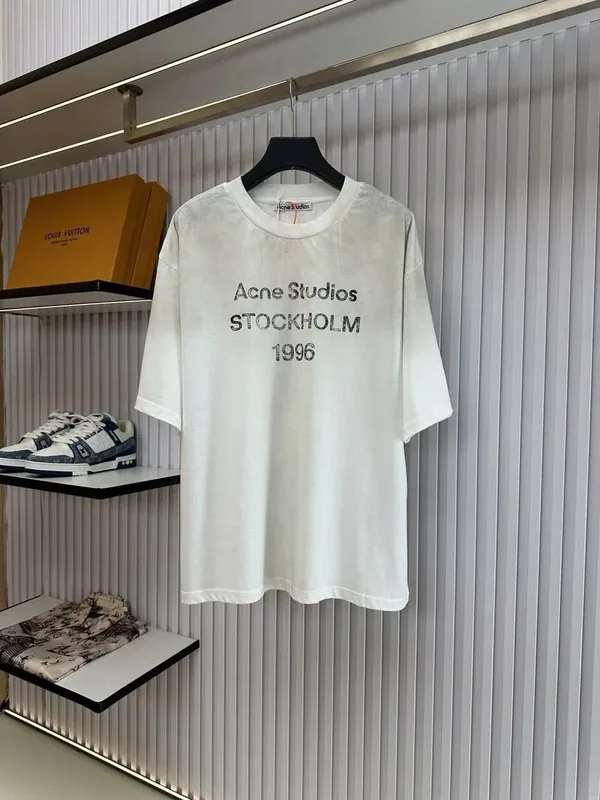 Acne White T-Shirt Women Ver.F