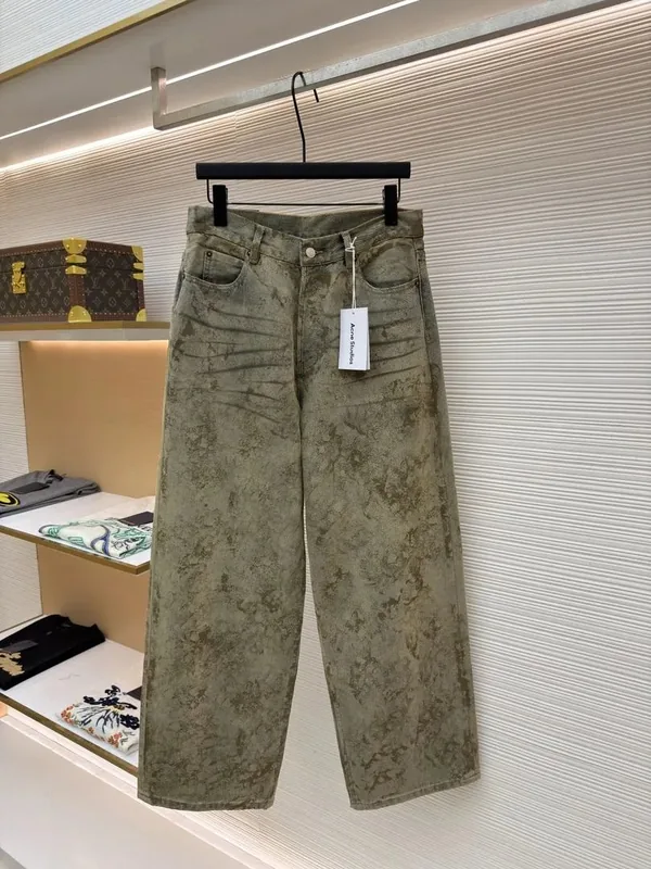 Acne Yellow Jeans Women