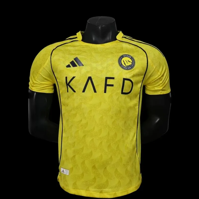 Al Nassr 25/26 Home Jersey (Player Version)