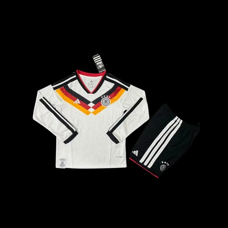 Germany 2026 Long Sleeve Home Jersey - Kids