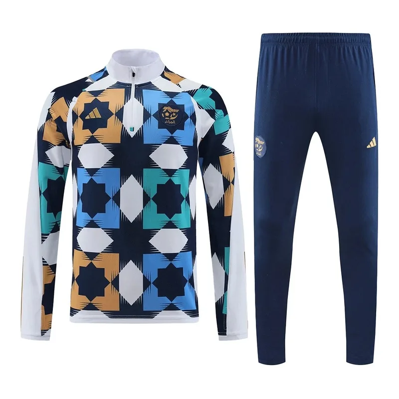 Algeria 1 4 Zip Tracksuit 2022 23 White — photo 1