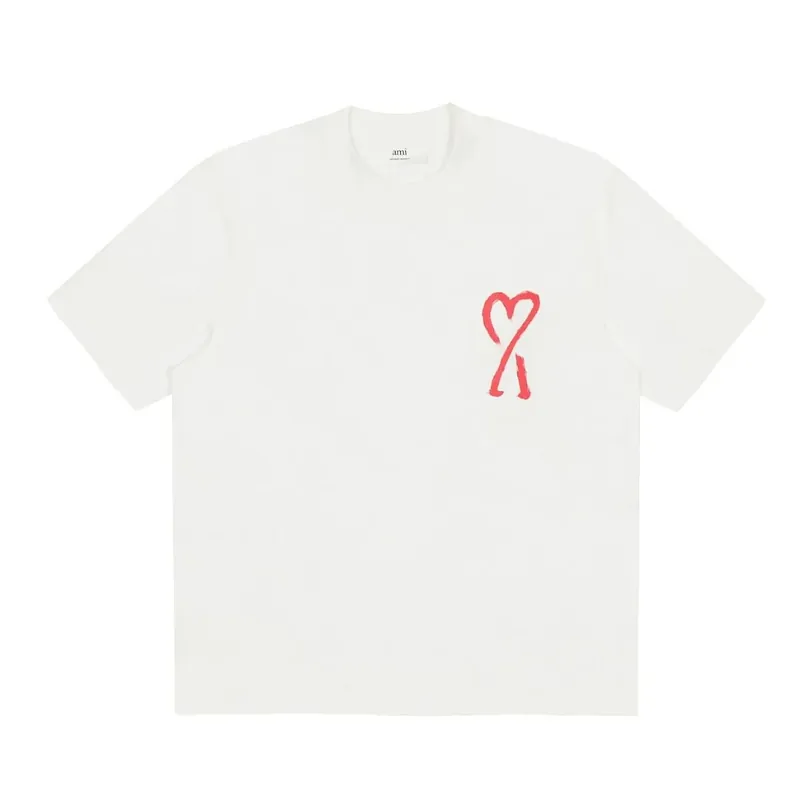 Ami Paris Black T-Shirt Women