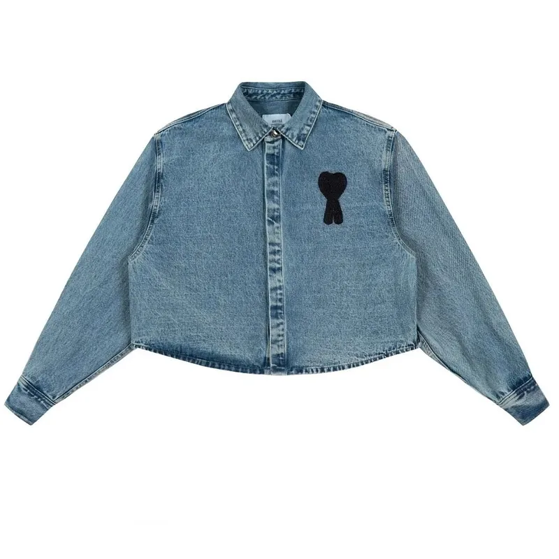 Ami Paris Blue Jeans Women