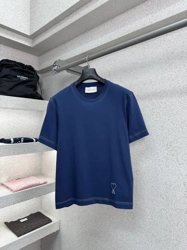 Ami Paris Blue T-Shirt