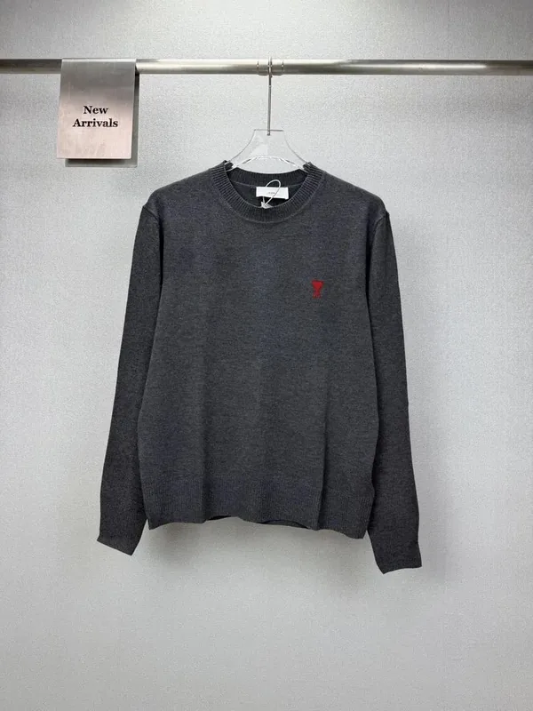 Ami Paris Gray Knit Women