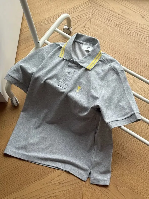 Ami Paris Gray Polo Ver.A