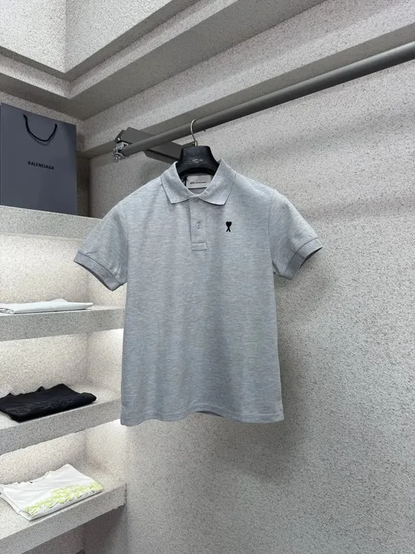 Ami Paris Gray Polo Ver.B