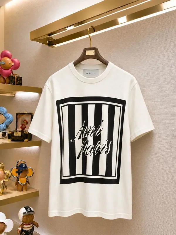 Ami Paris Multicolor T-Shirt Ver.I