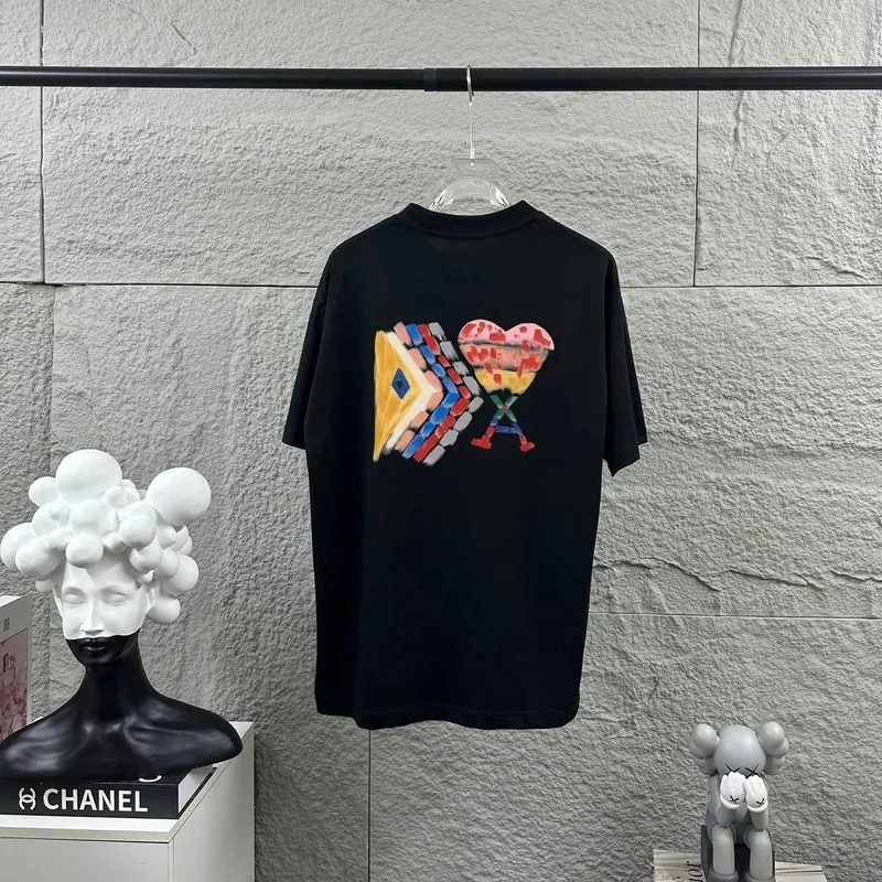 Ami Paris Multicolor T-Shirt Women
