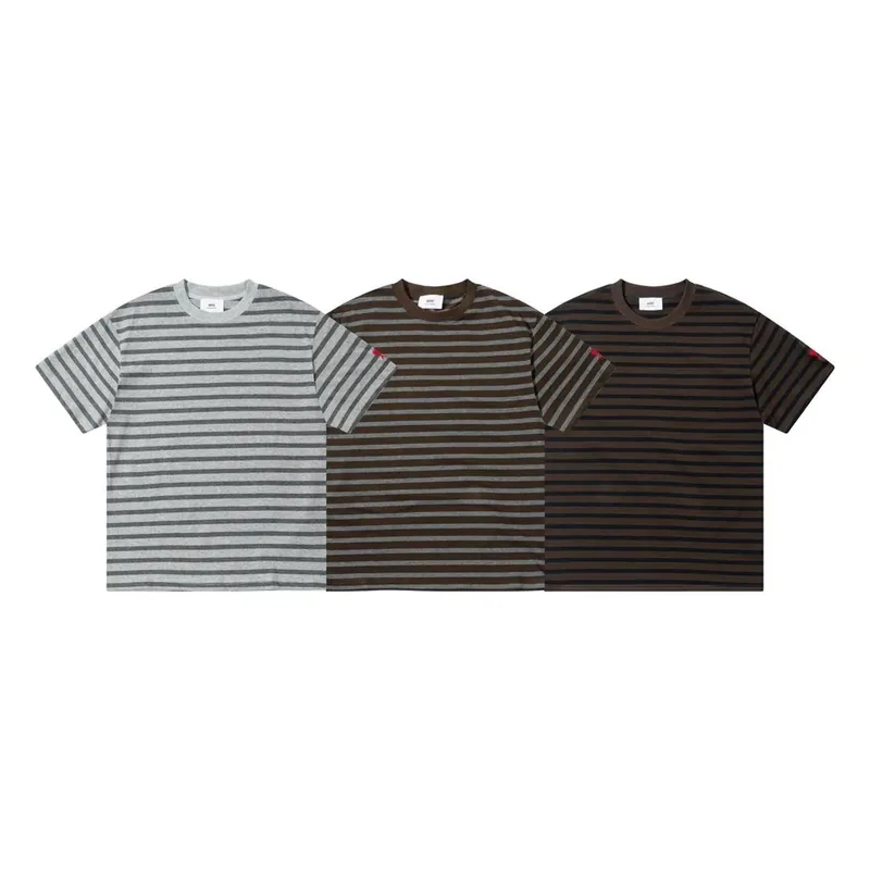 Ami Paris Multicolor T-Shirt Women Ver.J