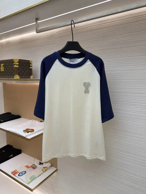 Ami Paris Multicolor T-Shirt Women Ver.K