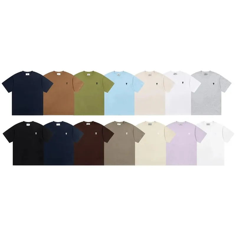 Ami Paris Multicolor T-Shirt Women Ver.M