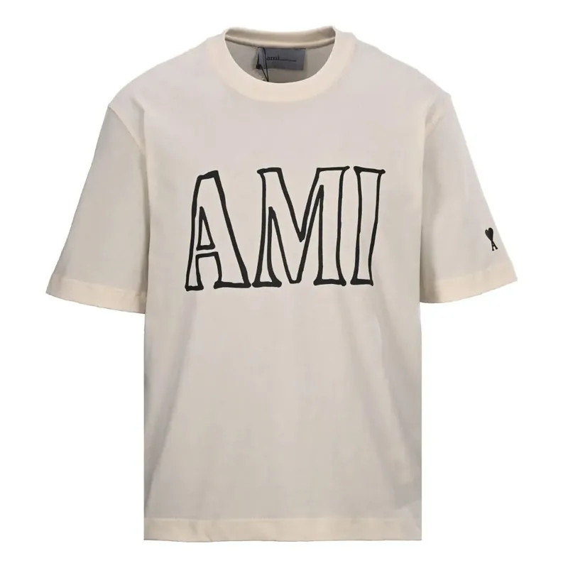 Ami Paris Print T-Shirt Ver.B