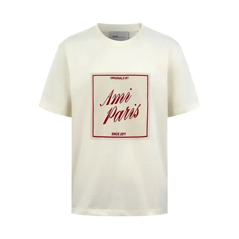 Ami Paris Print T-Shirt Women
