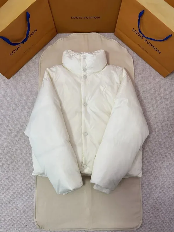 Ami Paris White Down Jacket