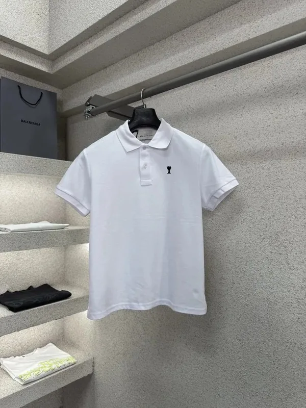 Ami Paris White Polo