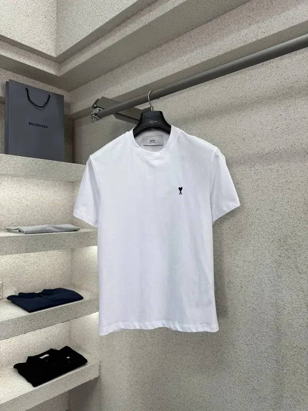 Ami Paris White T-Shirt Ver.C