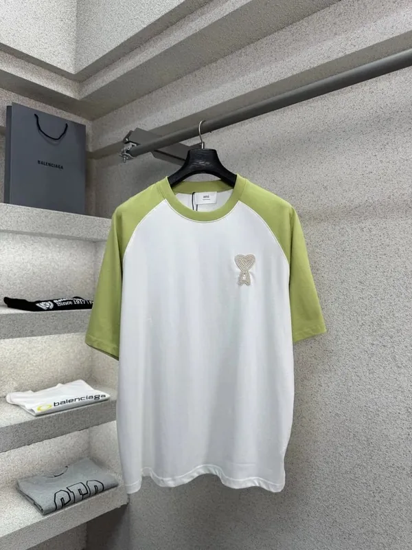 Ami Paris White T-Shirt Women Ver.B