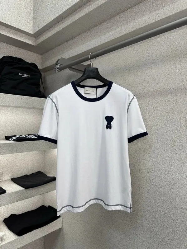 Ami Paris White T-Shirt