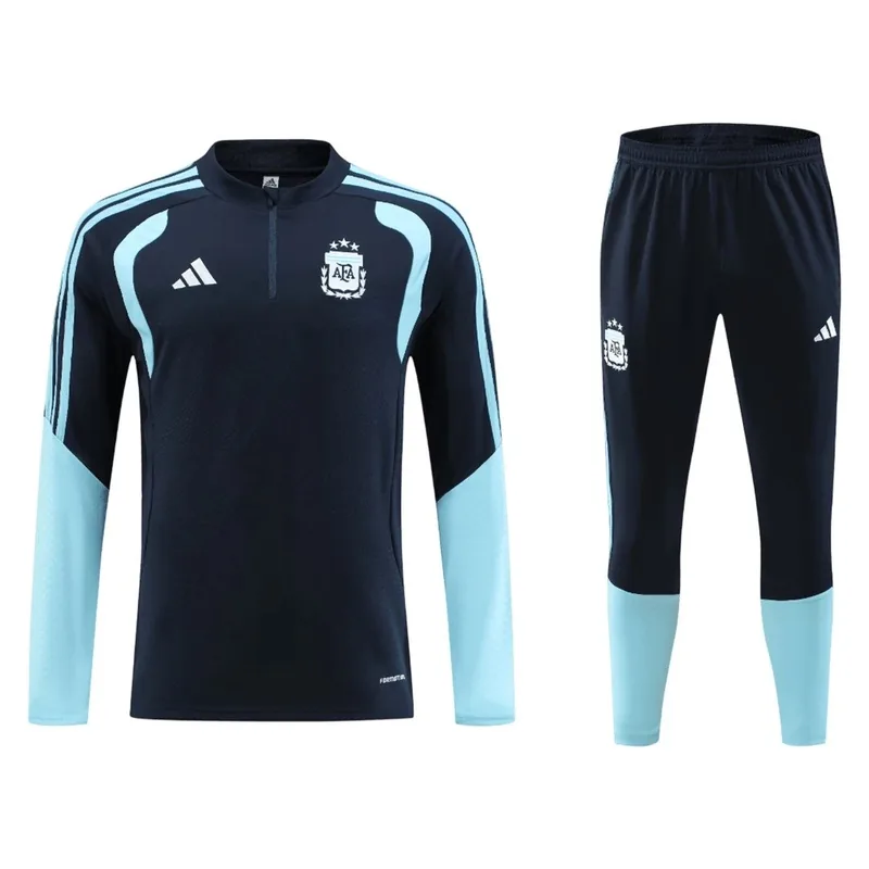 Argentina 1 4 Zip Tracksuit 2026 Navy — photo 1