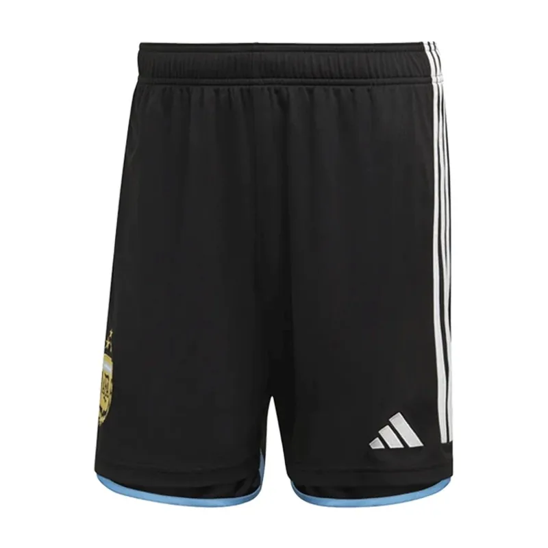Argentina Home Soccer Shorts 2022 Three Stars — photo 1