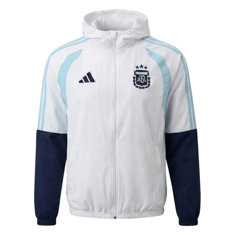 Argentina 2026 Hoodie Jacket White