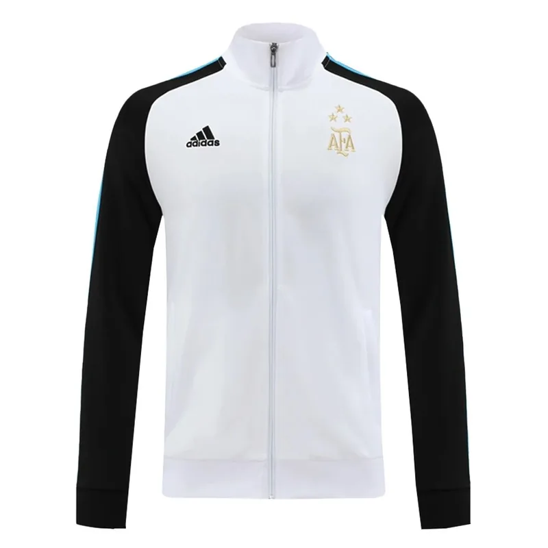 Argentina Track Jacket 2022 23 White Black Three Stars — photo 1