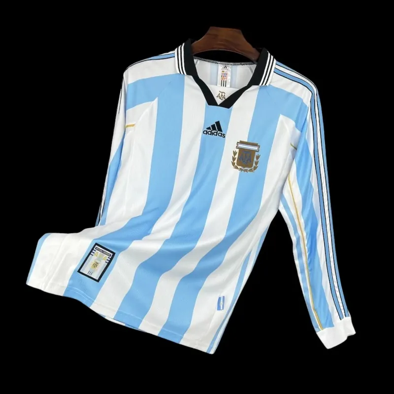 Argentina 1998 Retro Home Jersey