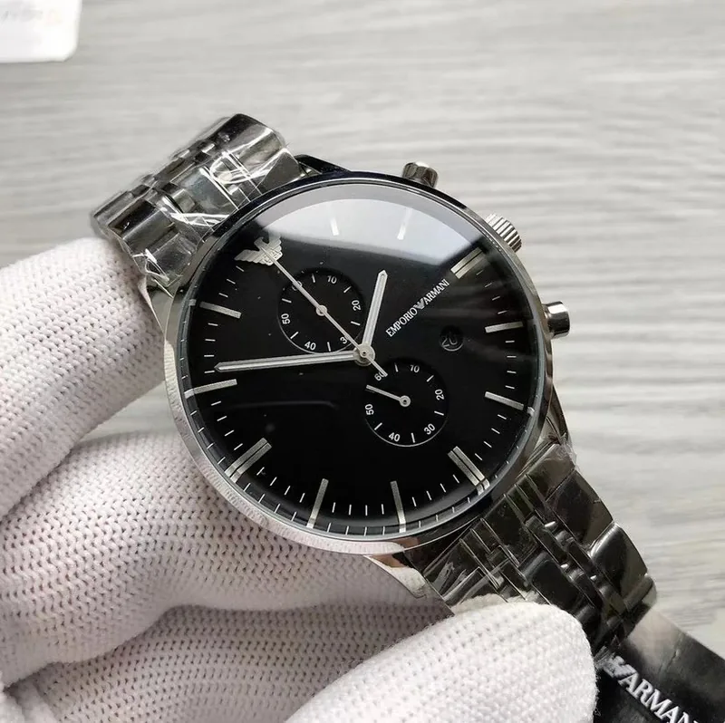 Armani AR0389 T33 Quartz Watch 43mm