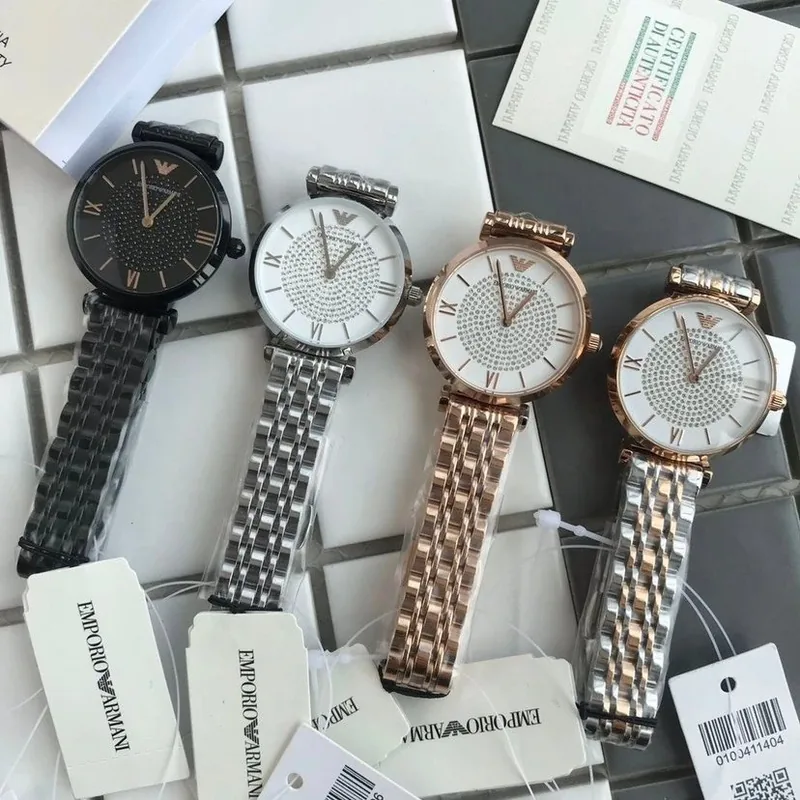 Armani AR11244 Rose Gold Quartz Ladies Watch 32mm Ver.A