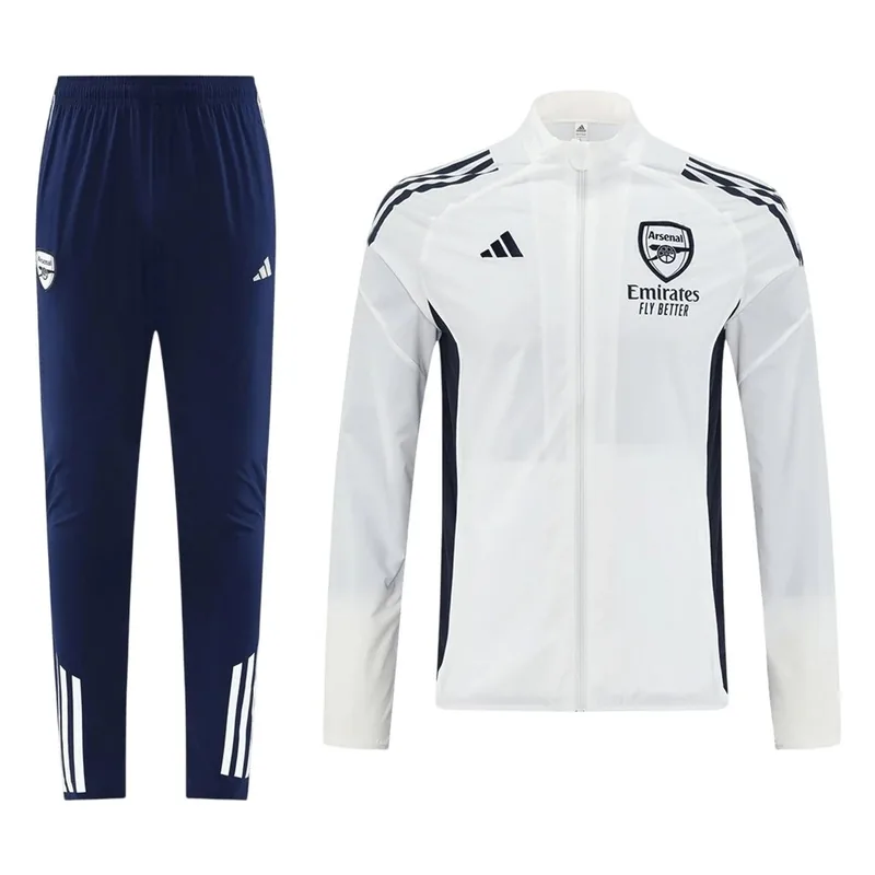 Arsenal 2025 Tracksuit 26 White