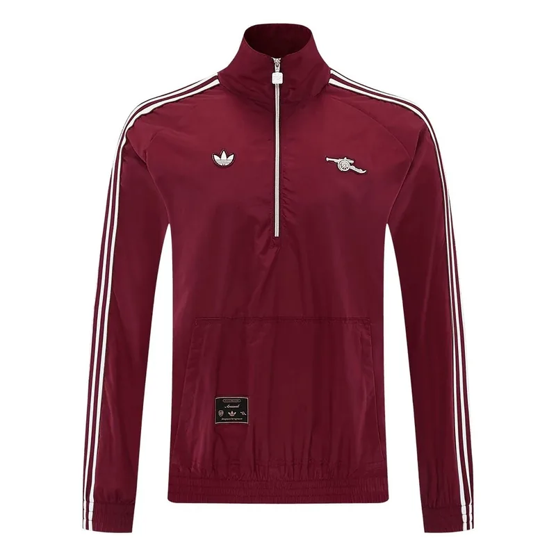 Arsenal 2026 Windbreaker Jacket Red