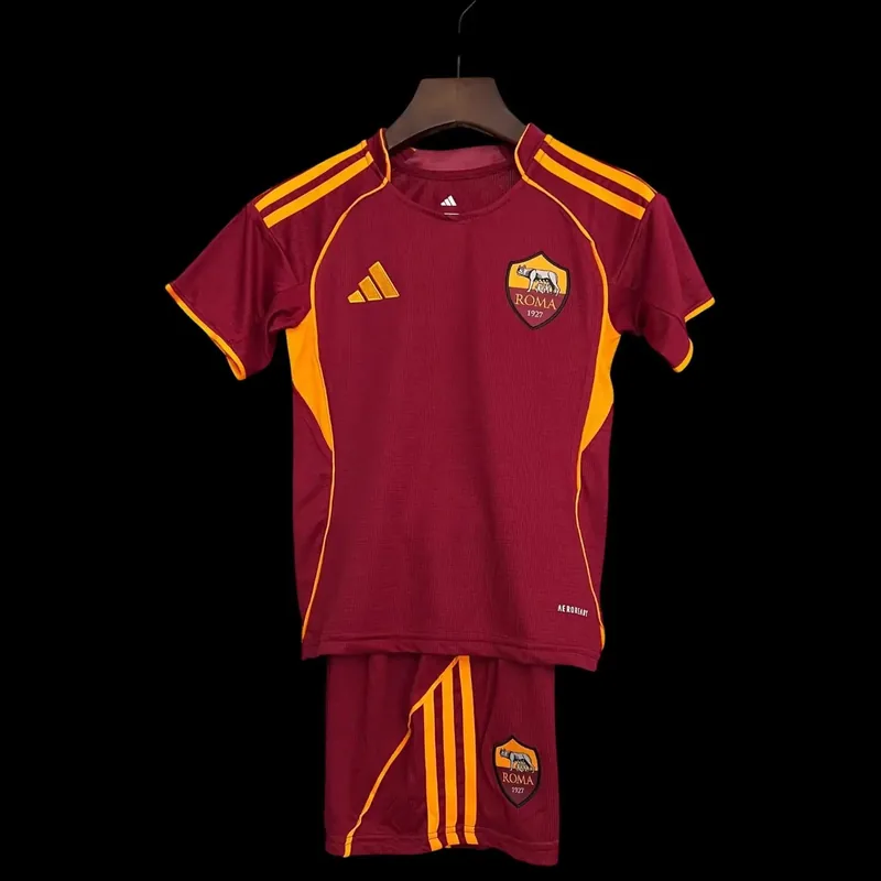 Roma AS 25/26 Home Jersey - Kids