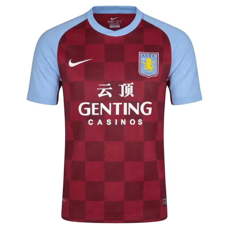 Aston Villa 11/12 Retro Home Jersey