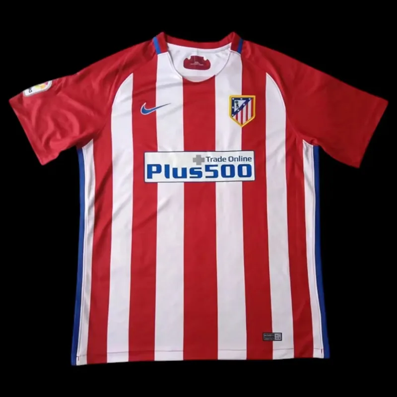 Atletico Madrid 16/17 Retro Home Jersey