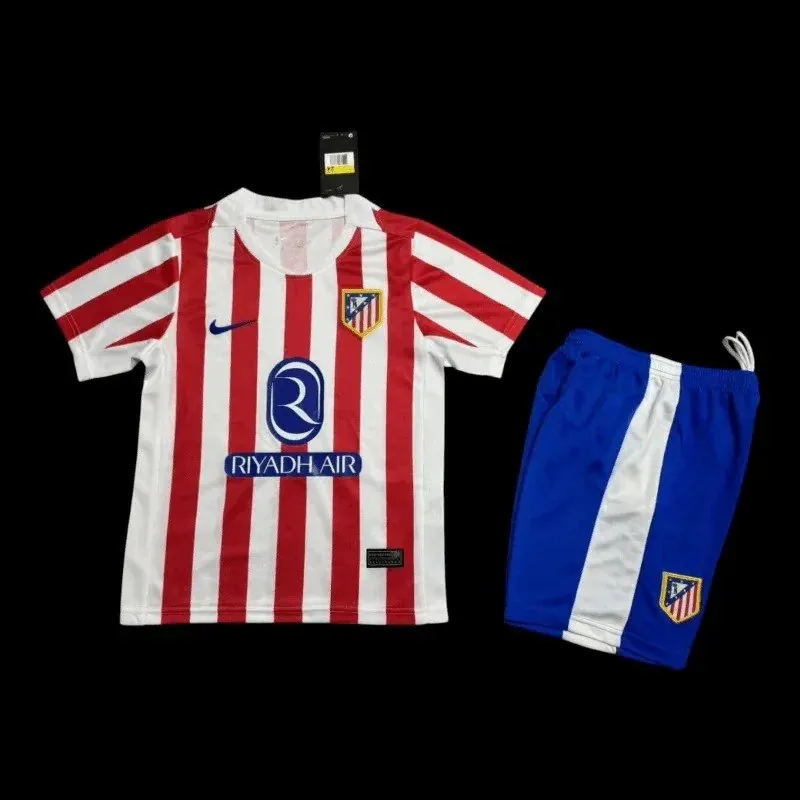 Atletico Madrid 25/26 Home Jersey - Kids