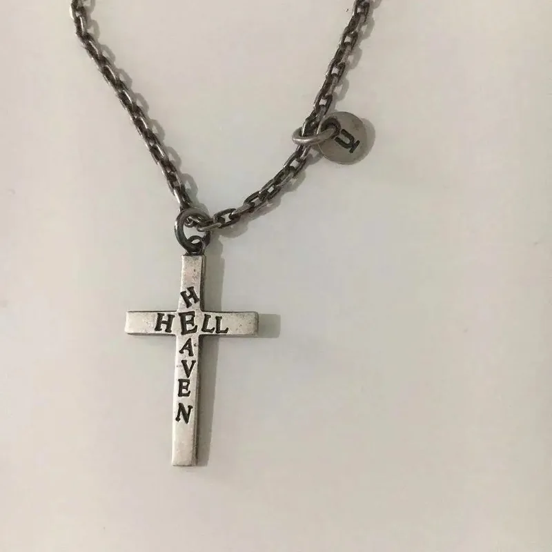 Hellstar Cross Pendant Necklace