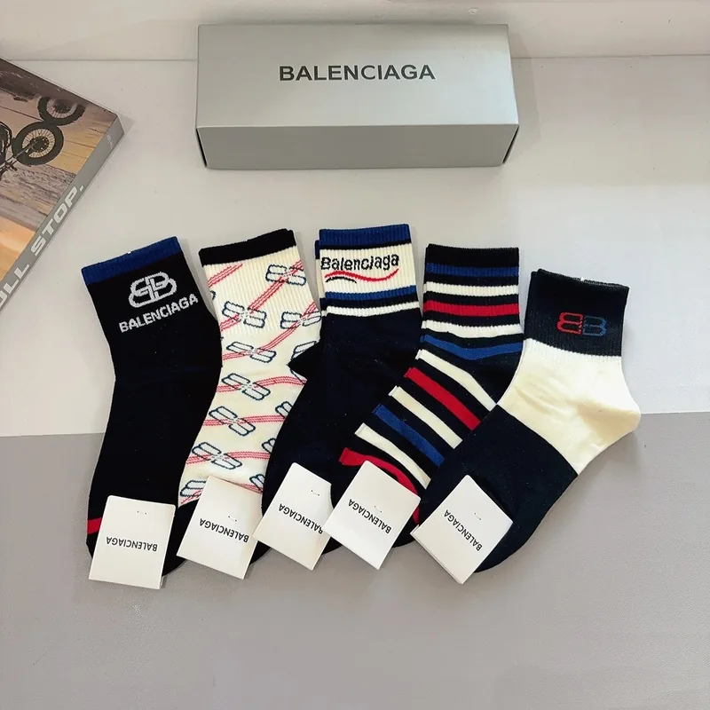 Balenciaga Crew Socks Ver.B