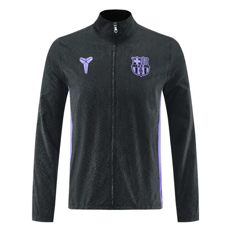 Barcelona 2025 Windbreaker Jacket 26 Black