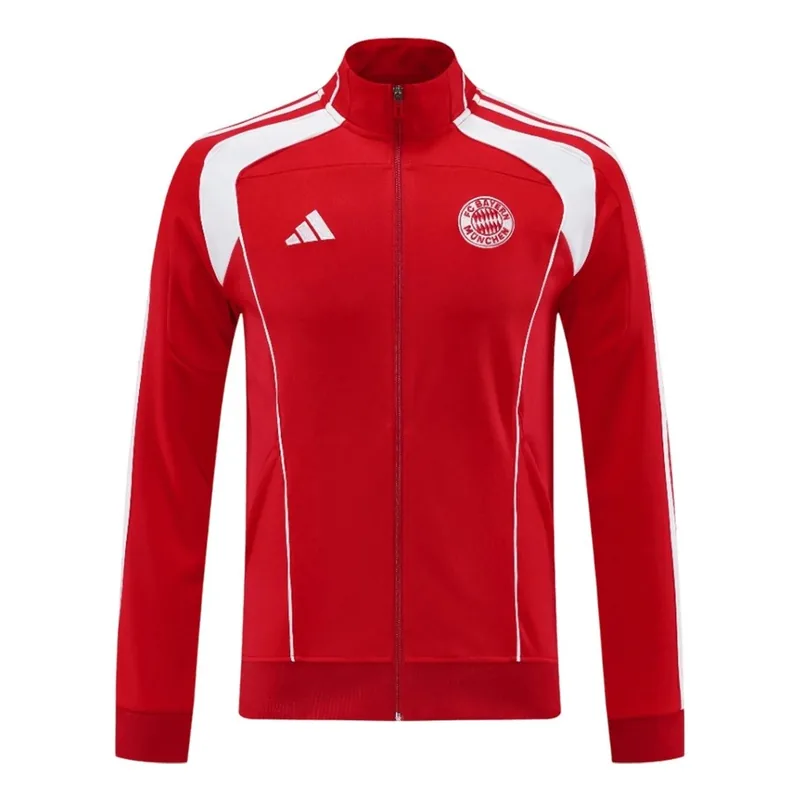 Bayern Munich Track Jacket 2025 26 Red