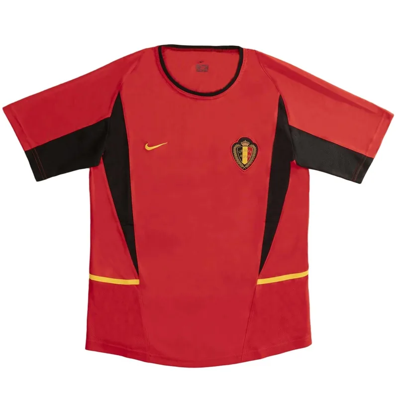 Belgium 2002 Retro Home Jersey