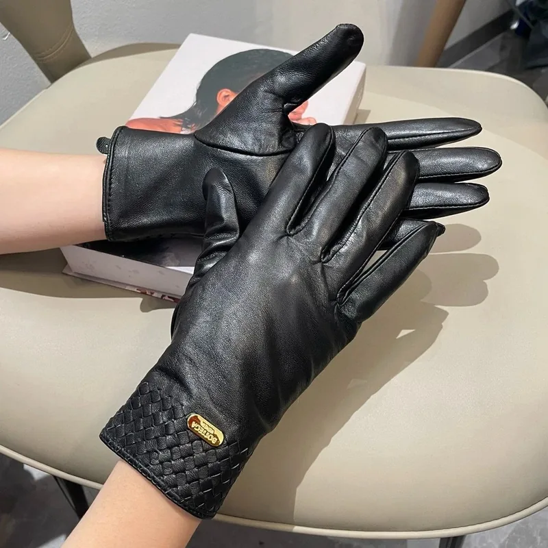 Bottega Veneta Lambskin Cashmere Gloves Ver.A